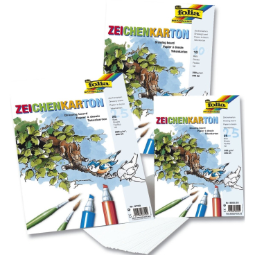 Zeichenkarton 120 g/qm DIN A2 10 Blatt. Zeichenkarton 120 g/qm DIN A2 10 Blatt. - Bild-Darstellung des Produktes 1