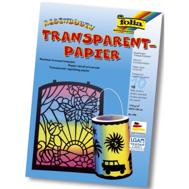 Regenbogenpapier - 22,5 x 32 cm 10 Blatt. Regenbogenpapier - 22,5 x 32 cm 10 Blatt. - Bild-Darstellung des Produktes 1