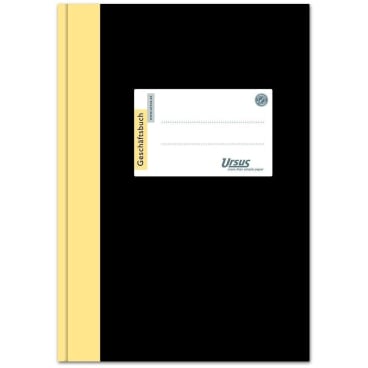 Geschäftsbuch A4 144 Blatt 80g/qm liniert schwarz Geschäftsbuch A4 144 Blatt 80g/qm liniert schwarz - Bild-Darstellung des Produktes 1