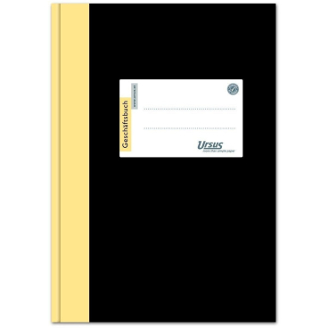 Geschäftsbuch A4 144 Blatt 80g/qm kariert schwarz Geschäftsbuch A4 144 Blatt 80g/qm kariert schwarz - Bild-Darstellung des Produktes 1