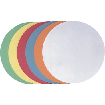 Moderations-Karte Kreis 14cm sortiert 500 Stück Moderations-Karte Kreis 14cm sortiert 500 Stück - Bild-Darstellung des Produktes 1