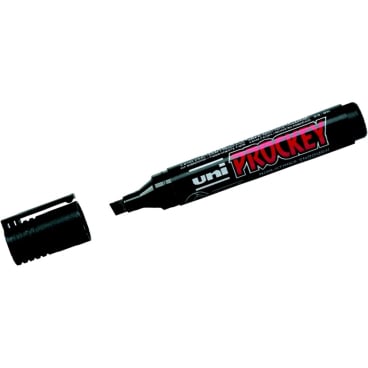 Marker Uni Prockey Keilspitze 3-6mm schwarz Marker Uni Prockey Keilspitze 3-6mm schwarz - Bild-Darstellung des Produktes 1