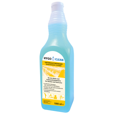 HYGOCLEAN Unterhaltsreiniger 1 Liter – Flasche - Bild-Darstellung des Produktes 1