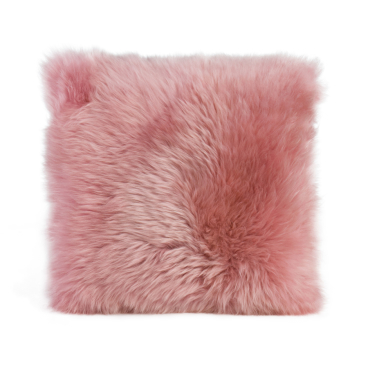 Gözze Schaffell-Kissen, 40 x 40 cm Farbe: altrosa - Bild-Darstellung des Produktes 1