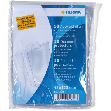 Ausweishüllen 95x135mm für Fahrkarten/Kinderausweise Ausweishüllen 95x135mm für Fahrkarten/Kinderausweise - Bild-Darstellung des Produktes 1