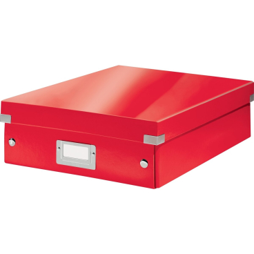 Organisationsbox Click & Store mittel rot Organisationsbox Click & Store mittel rot - Bild-Darstellung des Produktes 1
