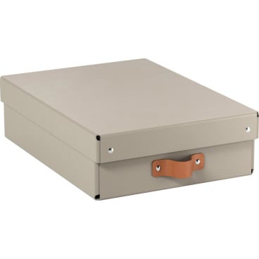 Archivbox Puro Mittel Flach mit Deckel beige 2 Stück Archivbox Puro Mittel Flach mit Deckel beige 2 Stück - Bild-Darstellung des Produktes 1
