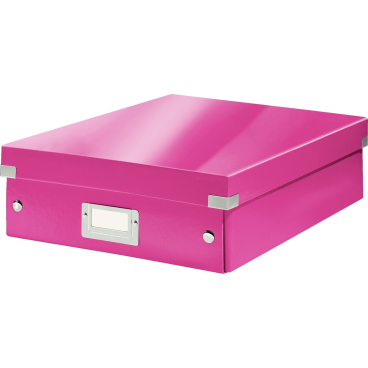 Organisationsbox Click & Store mittel pink Organisationsbox Click & Store mittel pink - Bild-Darstellung des Produktes 1
