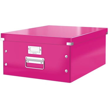 Ablagebox Click & Store A3 pink metallic Ablagebox Click & Store A3 pink metallic - Bild-Darstellung des Produktes 1