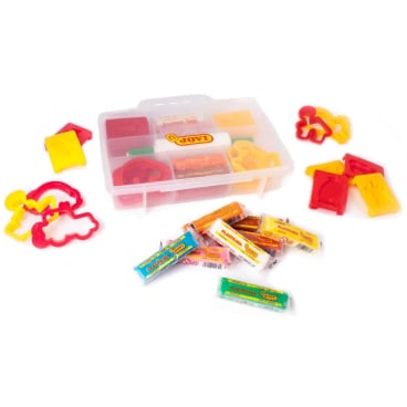Plastilin mit Zubehör  + Formen + Werkzeuge Koffer Plastilin mit Zubehör  + Formen + Werkzeuge Koffer - Bild-Darstellung des Produktes 1