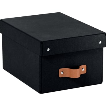 Archivbox Puro Klein mit Deckel schwarz 2 Stück Archivbox Puro Klein mit Deckel schwarz 2 Stück - Bild-Darstellung des Produktes 1