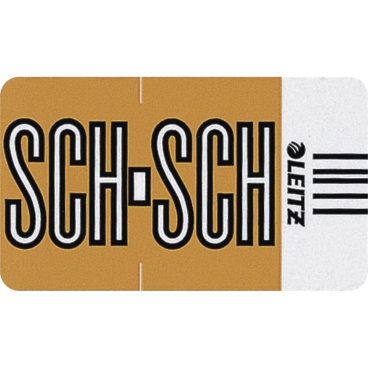 Orgacolor Buchstabensignal SCH VE=250 Stück hellbraun Orgacolor Buchstabensignal SCH VE=250 Stück hellbraun - Bild-Darstellung des Produktes 1
