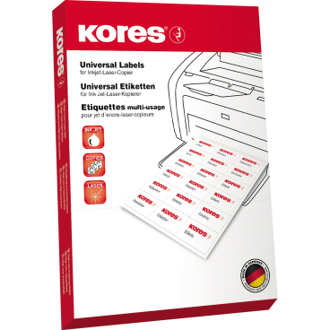 Etikett L10537R 105x37mm rot 1.600 Stück Etikett L10537R 105x37mm rot 1.600 Stück - Bild-Darstellung des Produktes 1