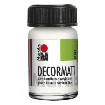 Decormatt Acryl - weiß 070 15 ml. Decormatt Acryl - weiß 070 15 ml. - Bild-Darstellung des Produktes 1