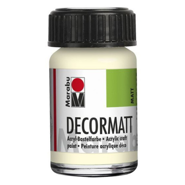 Decormatt Acryl - Elfenbein 271 15 ml. Decormatt Acryl - Elfenbein 271 15 ml. - Bild-Darstellung des Produktes 1