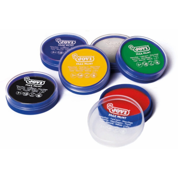Kinderschminke Face Paint Creme-Make-up gelb/rot/grün/blau/schwarz Kinderschminke Face Paint Creme-Make-up gelb/rot/grün/blau/schwarz - Bild-Darstellung des Produktes 1