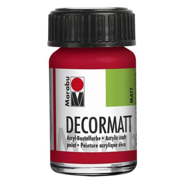 Decormatt Acryl - Kirschrot 031 15 ml. Decormatt Acryl - Kirschrot 031 15 ml. - Bild-Darstellung des Produktes 1