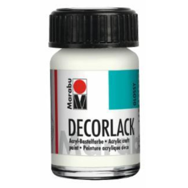 Decorlack Acryl - weiß 070 15 ml. Decorlack Acryl - weiß 070 15 ml. - Bild-Darstellung des Produktes 1