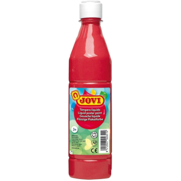 Plakatfarbe / Temperafarbe 500ml Flasche zinnoberrot Plakatfarbe / Temperafarbe 500ml Flasche zinnoberrot - Bild-Darstellung des Produktes 1
