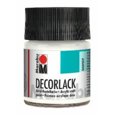 Decorlack Acryl - weiß 070 50 ml. Decorlack Acryl - weiß 070 50 ml. - Bild-Darstellung des Produktes 1