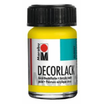 Decorlack Acryl - Gelb 019 15 ml. Decorlack Acryl - Gelb 019 15 ml. - Bild-Darstellung des Produktes 1