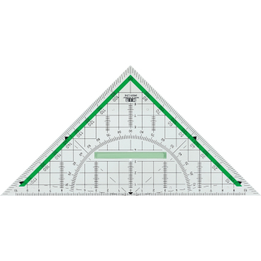 Zeichendreieck Green Line 723230810 22cm Zeichendreieck Green Line 723230810 22cm - Bild-Darstellung des Produktes 1