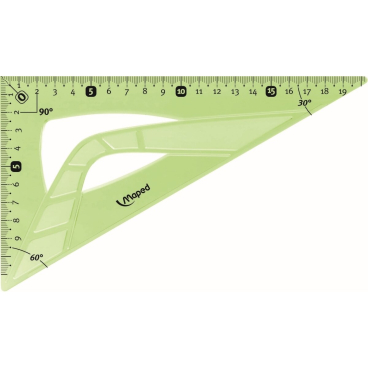 Zeichendreieck 60 Grad Flex 21cmfarbig sortiert Blister Zeichendreieck 60 Grad Flex 21cmfarbig sortiert Blister - Bild-Darstellung des Produktes 1