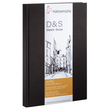 Skizzenbuch D&S - A4 140 g/qm 80 Blatt. Skizzenbuch D&S - A4 140 g/qm 80 Blatt. - Bild-Darstellung des Produktes 1