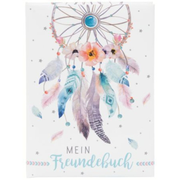Freundebuch Traumfänger - 88 illustrierte Seiten A5. Freundebuch Traumfänger - 88 illustrierte Seiten A5. - Bild-Darstellung des Produktes 1