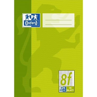 Schulheft A5 rautiert/Rand Lineatur 8f 16 Blatt anisgrün Schulheft A5 rautiert/Rand Lineatur 8f 16 Blatt anisgrün - Bild-Darstellung des Produktes 1