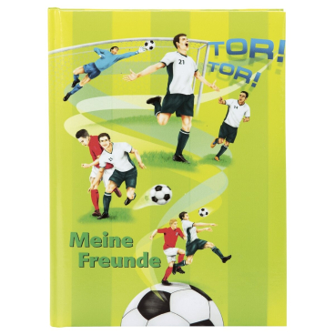 Freundebuch Championship - A5 88 illustrierte Seiten. Freundebuch Championship - A5 88 illustrierte Seiten. - Bild-Darstellung des Produktes 1