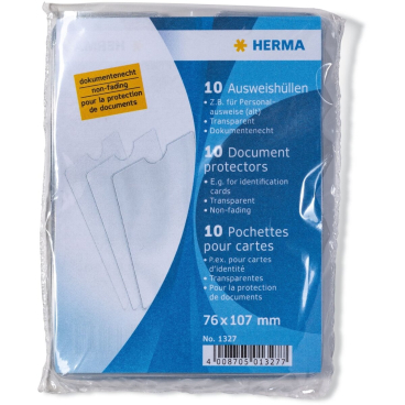 Ausweishüllen 76x107mm für Personalausweise Ausweishüllen 76x107mm für Personalausweise - Bild-Darstellung des Produktes 1