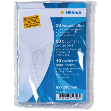 Ausweishüllen 65x100mm für Rentenausweise Ausweishüllen 65x100mm für Rentenausweise - Bild-Darstellung des Produktes 1