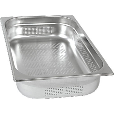 Stalgast Edelstahl Gastronormbehälter Serie STANDARD, GN 1/1 (20mm), perforiert/gelocht 1x GN-Behälter - Bild-Darstellung des Produktes 1