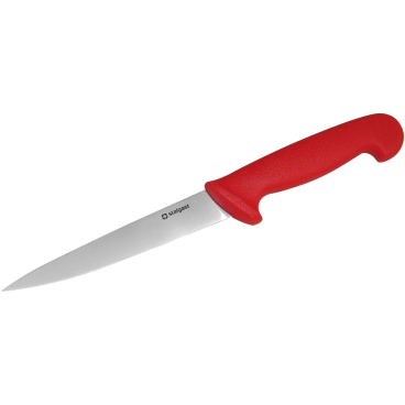 Stalgast Filetiermesser, HACCP, Griff rot, Edelstahlklinge 16 cm 1x Messer - Bild-Darstellung des Produktes 1