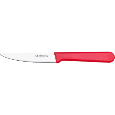 Stalgast Schälmesser, HACCP, Griff rot, Edelstahlklinge 9 cm 1x Messer - Bild-Darstellung des Produktes 1