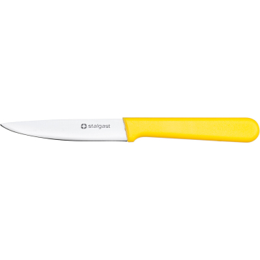 Stalgast Schälmesser, HACCP, Griff gelb, Edelstahlklinge 9 cm 1x Messer - Bild-Darstellung des Produktes 1