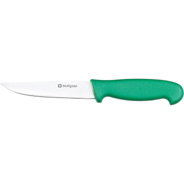 Stalgast Schälmesser, HACCP, Griff grün, Edelstahlklinge 10 cm 1x Messer - Bild-Darstellung des Produktes 1