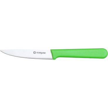 Stalgast Schälmesser, HACCP, Griff grün, Edelstahlklinge 9 cm 1x Messer - Bild-Darstellung des Produktes 1