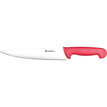 Stalgast Küchenmesser, HACCP, Griff rot, Edelstahlklinge 22 cm 1x Messer - Bild-Darstellung des Produktes 1