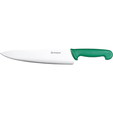 Stalgast Kochmesser, HACCP, Griff grün, Edelstahlklinge 25 cm 1x Messer - Bild-Darstellung des Produktes 1