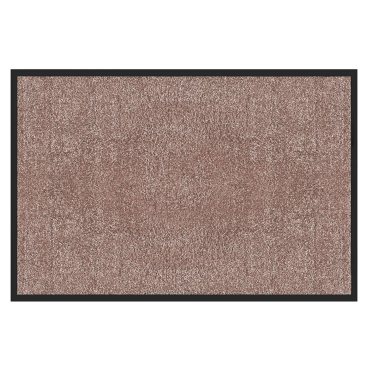 Floordirekt Sauberlaufmatte Rhine XXL - Waschbar Rutschfester PVC-Rücken - Hellbeige 200 x 200 cm Hellbeige 200 x 200 cm - Bild-Darstellung des Produktes 1