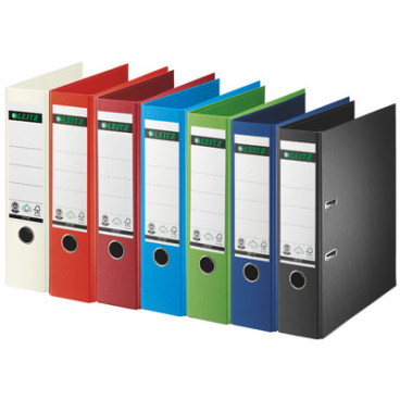 LEITZ  Aktenordner, 180 Grad, DIN A4, 80 mm Farbe: hellrot - Bild-Darstellung des Produktes 1