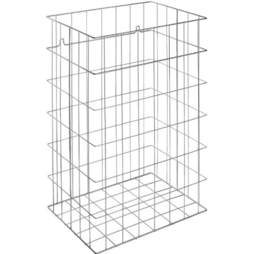 Wagner EWAR Gitterkorb, 72 Liter WP 150-2, kunststoffpulverbeschichtete Optik, grau - Bild-Darstellung des Produktes 1