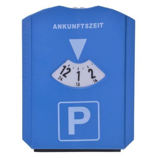 Eiskratzer mit Parkscheibe