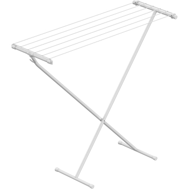 Rörets Wäscheständer Compact - 83x90x32 cm - Schwedisches Design und Qualität Weiß - Bild-Darstellung des Produktes 1