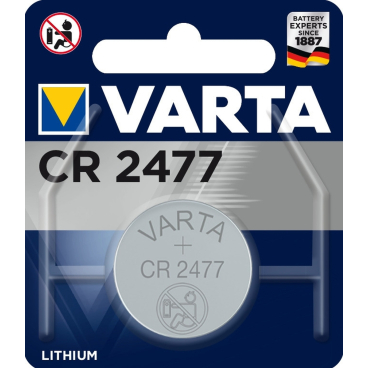 VARTA ELECTRONICS CR2477 Blister 1 Lithium VARTA ELECTRONICS CR2477 Blister 1 Lithium - Bild-Darstellung des Produktes 1
