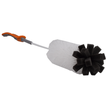 Bürstenmann Clean Star Flaschenreinigungsbürste Farbe: orange/ grau - Bild-Darstellung des Produktes 1