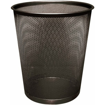 Papierkorb Metall 19 Liter schwarz Papierkorb Metall 19 Liter schwarz - Bild-Darstellung des Produktes 1