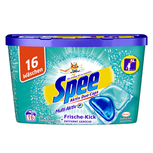 Spee Aktiv Duo-Caps Frische Kick Vollwaschmittel